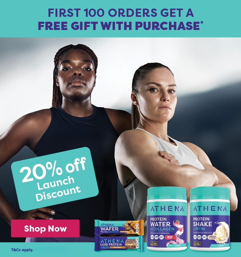 Athena launch 20% off mobile