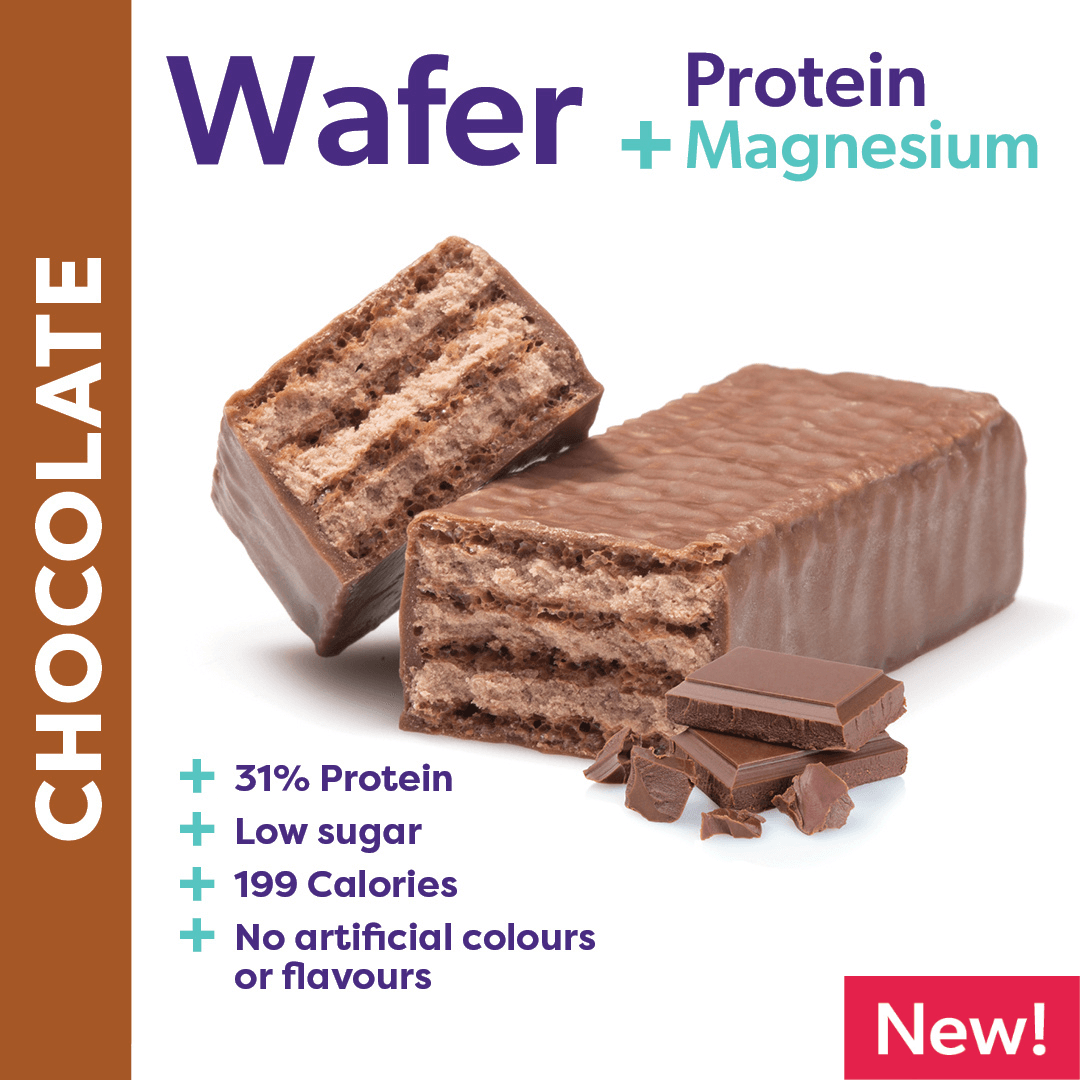 Wafer Protein + Magnesium (Box of 12 bars)