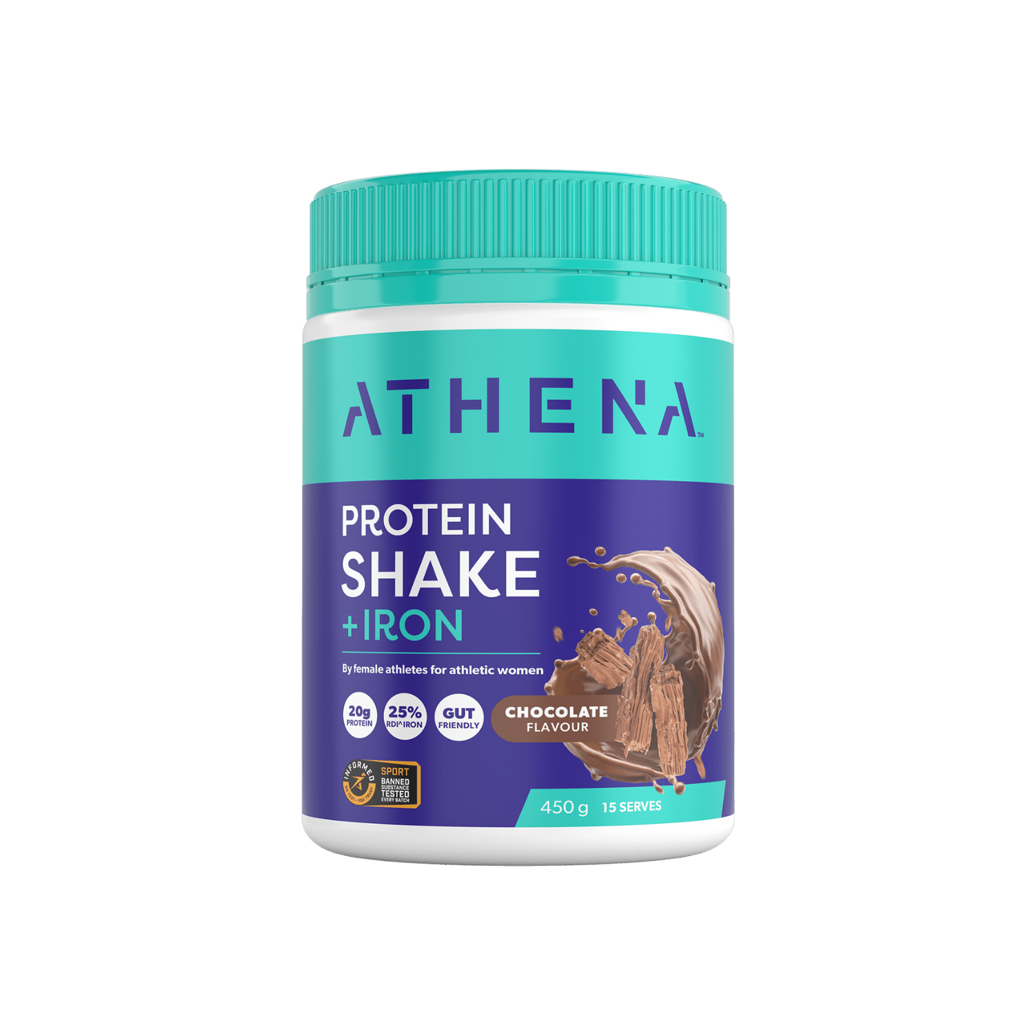 Protein Shake + Iron - Athena Nutrition